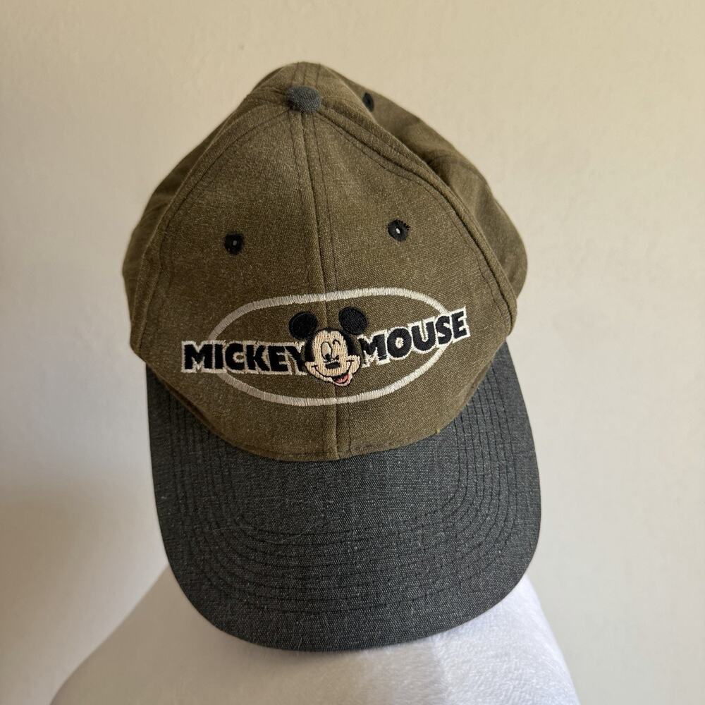 Vintage Mickey Mouse Unlimited Wink Snapback Adjustable Hat Disney 90s Cap